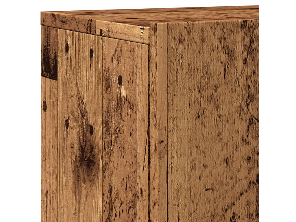 Berkfield TV Cabinet Wall-mounted Old Wood 80x30x41 cm