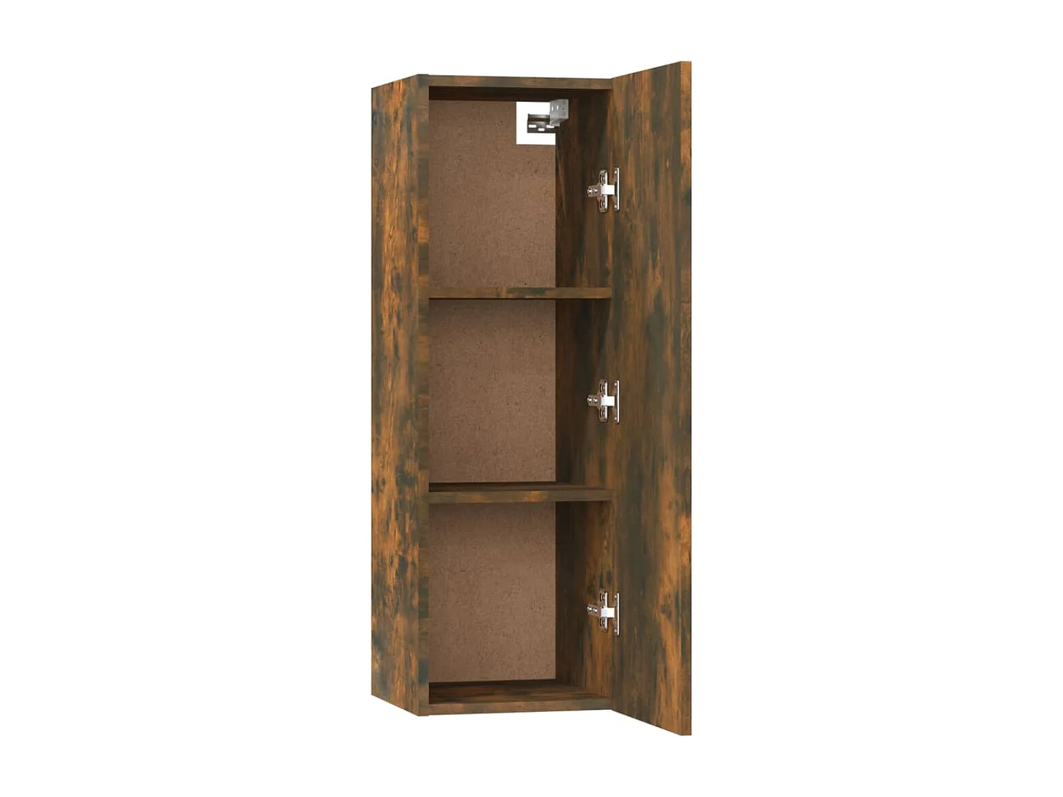 Berkfield 5 Piece TV Cabinet Set Smoked Oak Engineered Wood