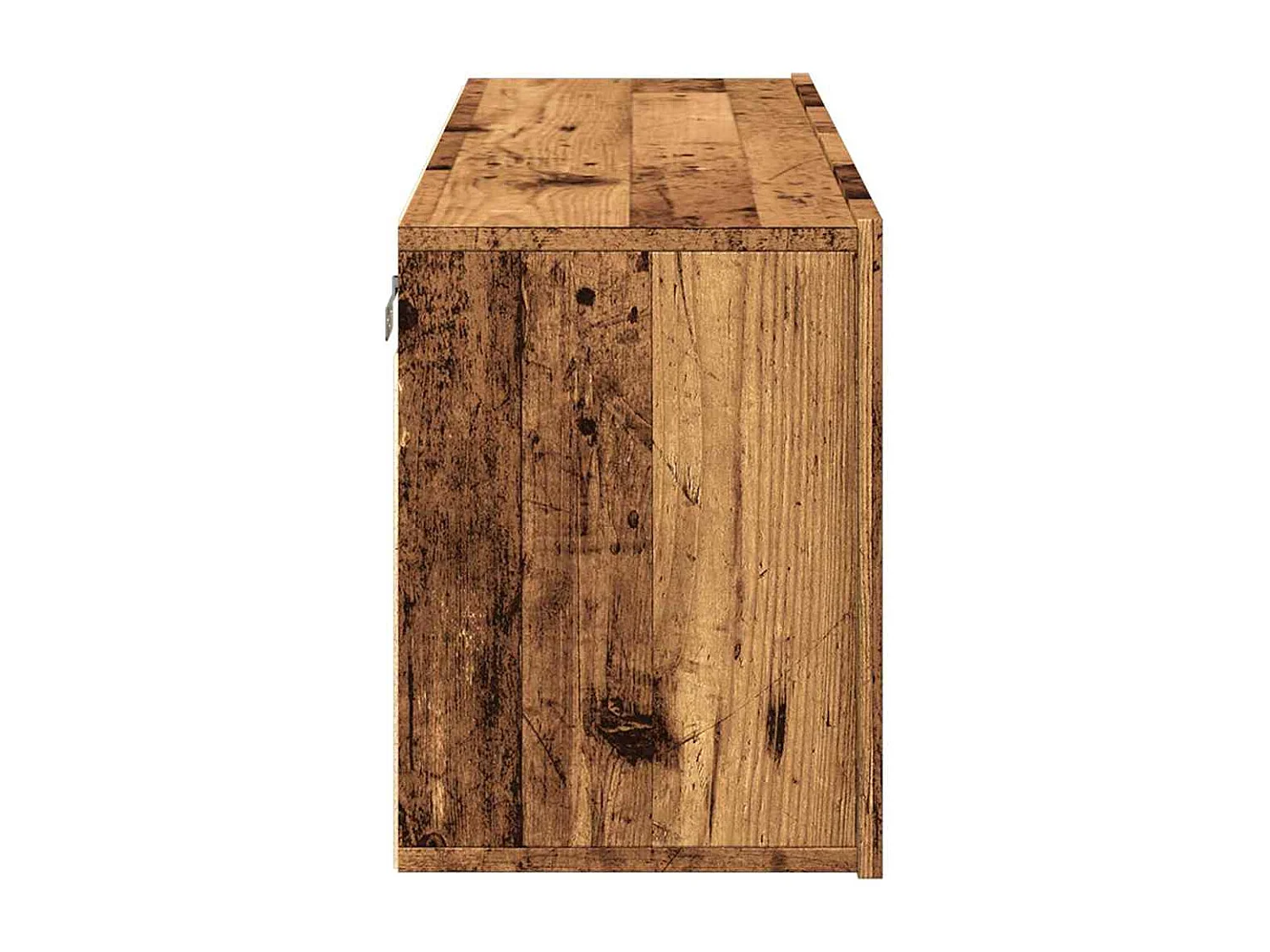 Berkfield TV Cabinet Wall-mounted Old Wood 100x30x41 cm