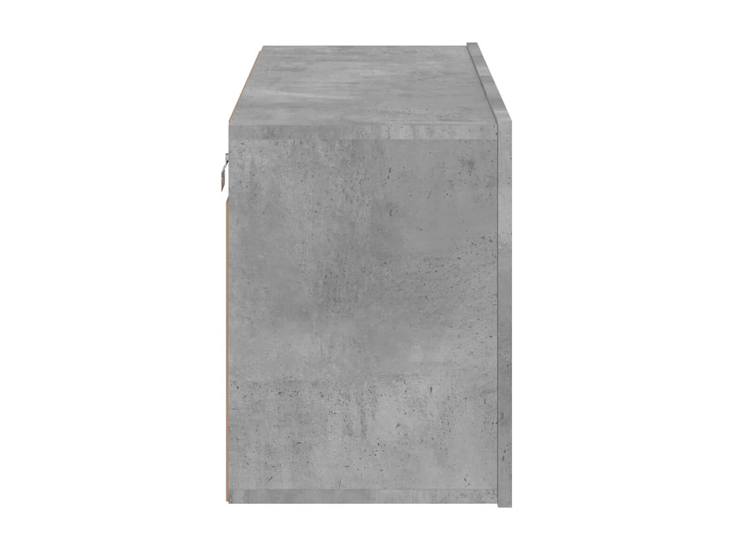 Berkfield TV Cabinet Wall-mounted Concrete Grey 80x30x41 cm