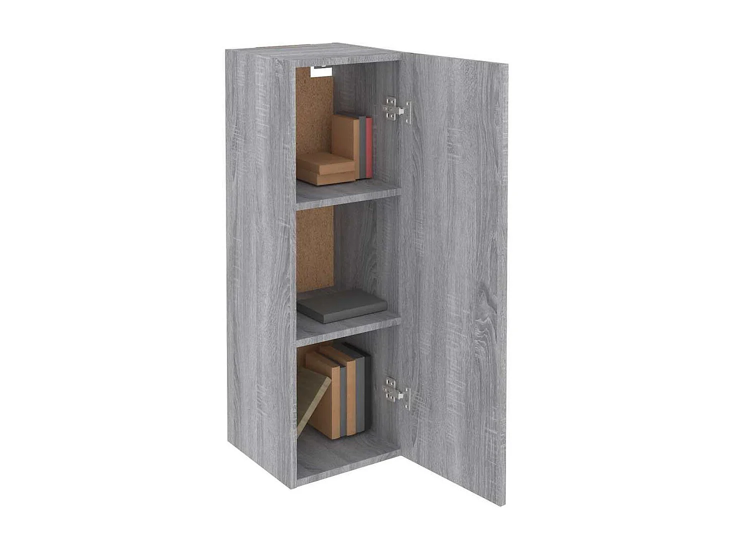 Berkfield TV Cabinet Grey Sonoma 30.5x30x90 cm Engineered Wood