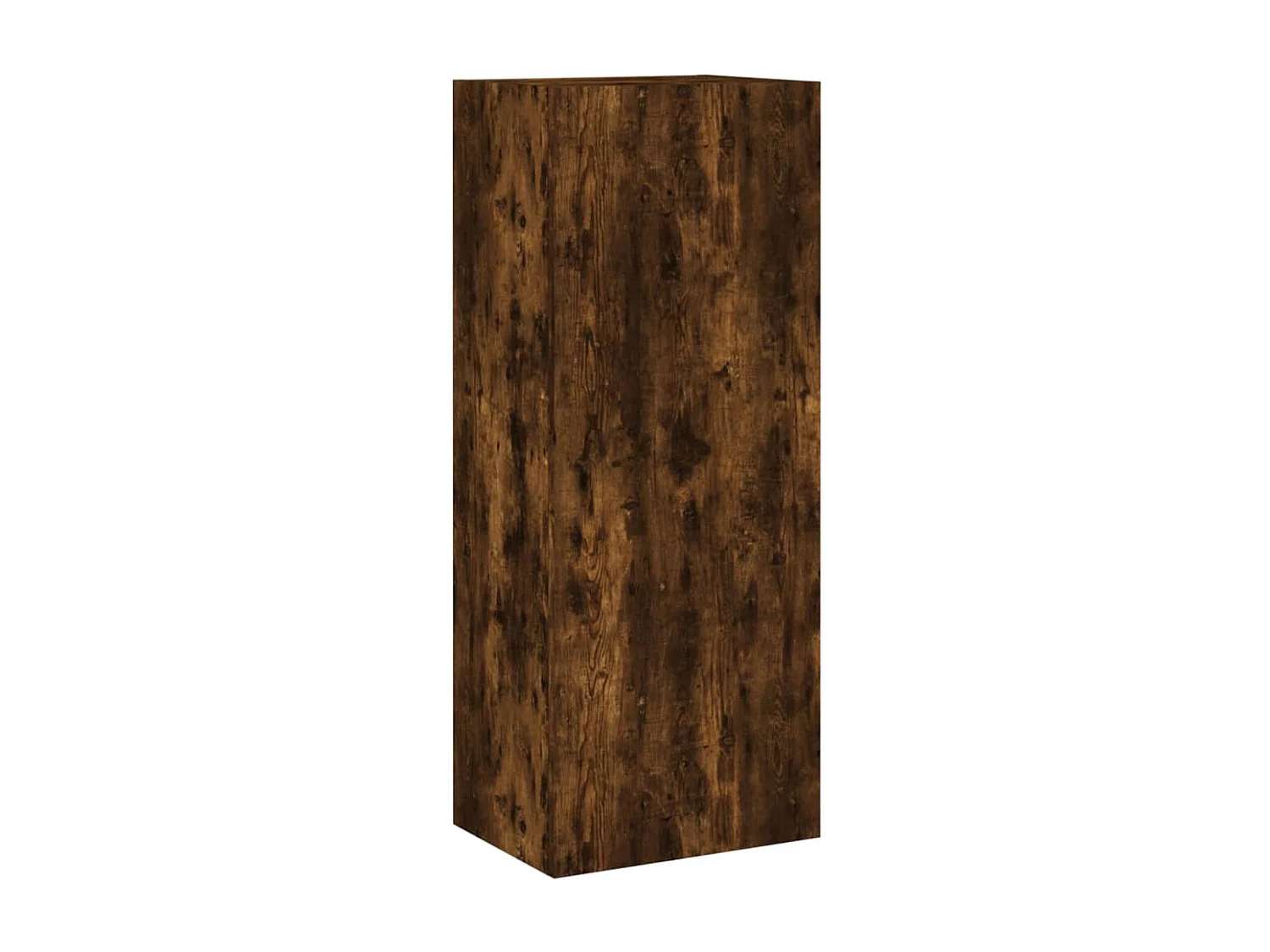 Berkfield TV Wall Cabinet Smoked Oak 40.5x30x102 cm Engineered Wood