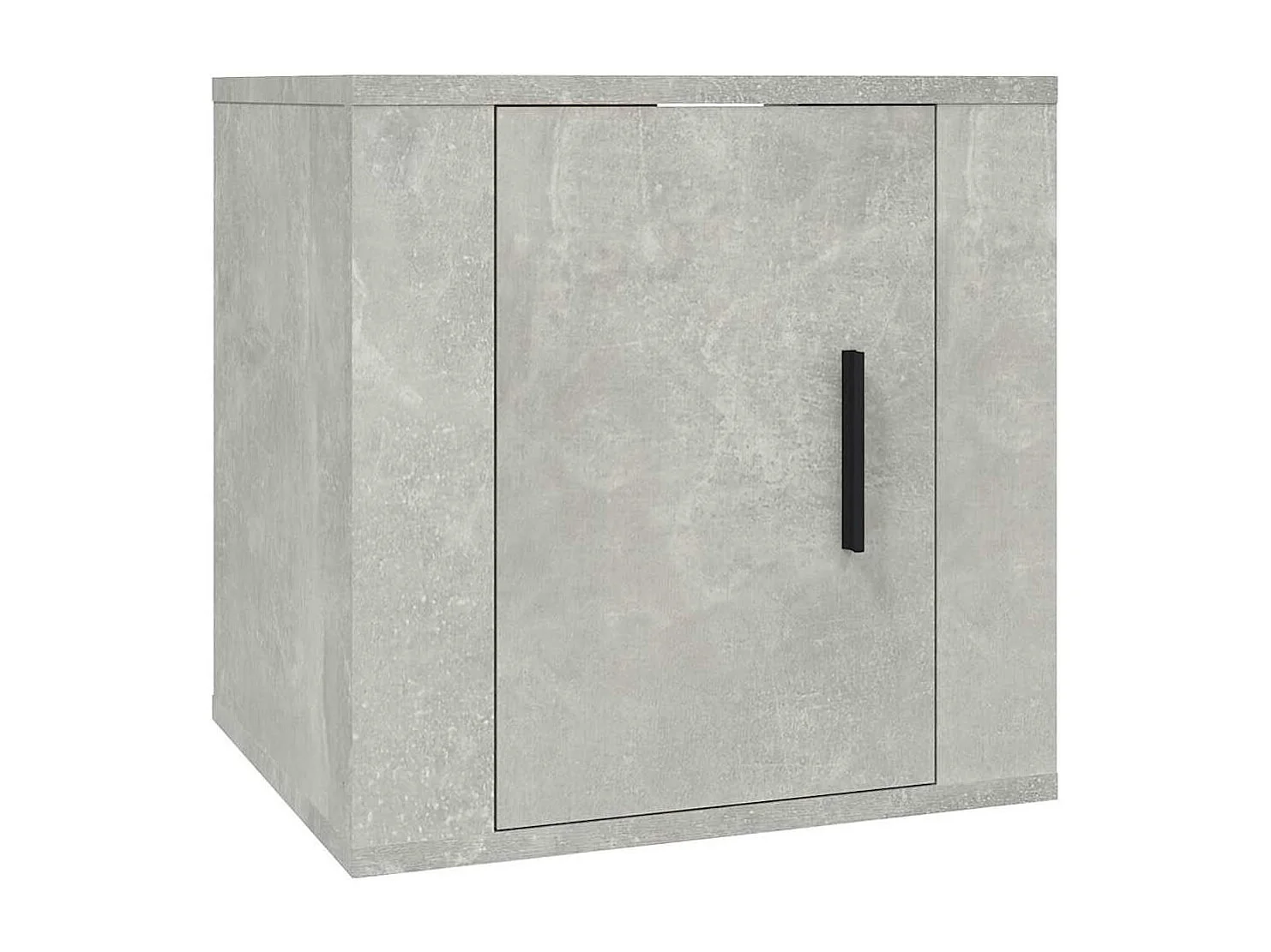 Berkfield 8 Piece TV Cabinet Set Concrete Grey Engineered Wood