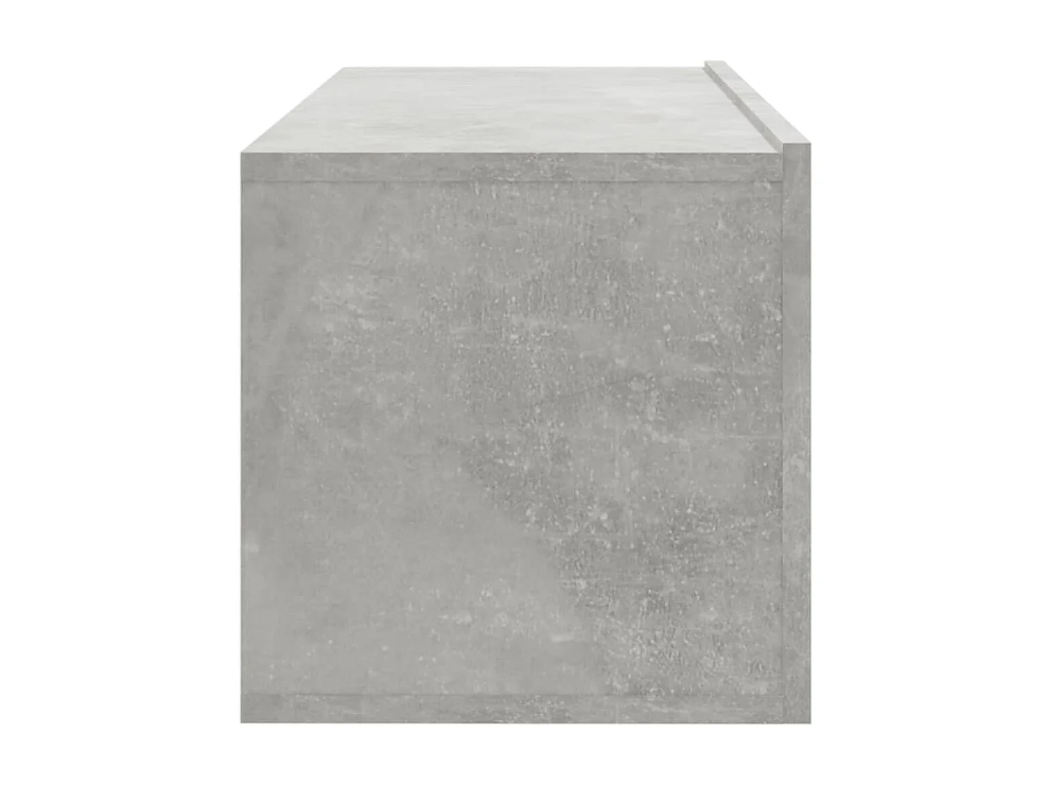 Berkfield Wall TV Cabinets 4 pcs Concrete Grey 100x30x30 cm