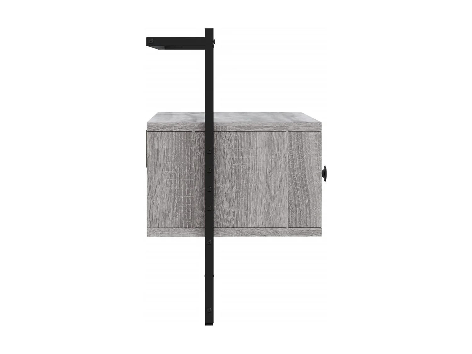 Berkfield TV Cabinet Wall-mounted Grey Sonoma 60.5x30x51 cm Engineered Wood