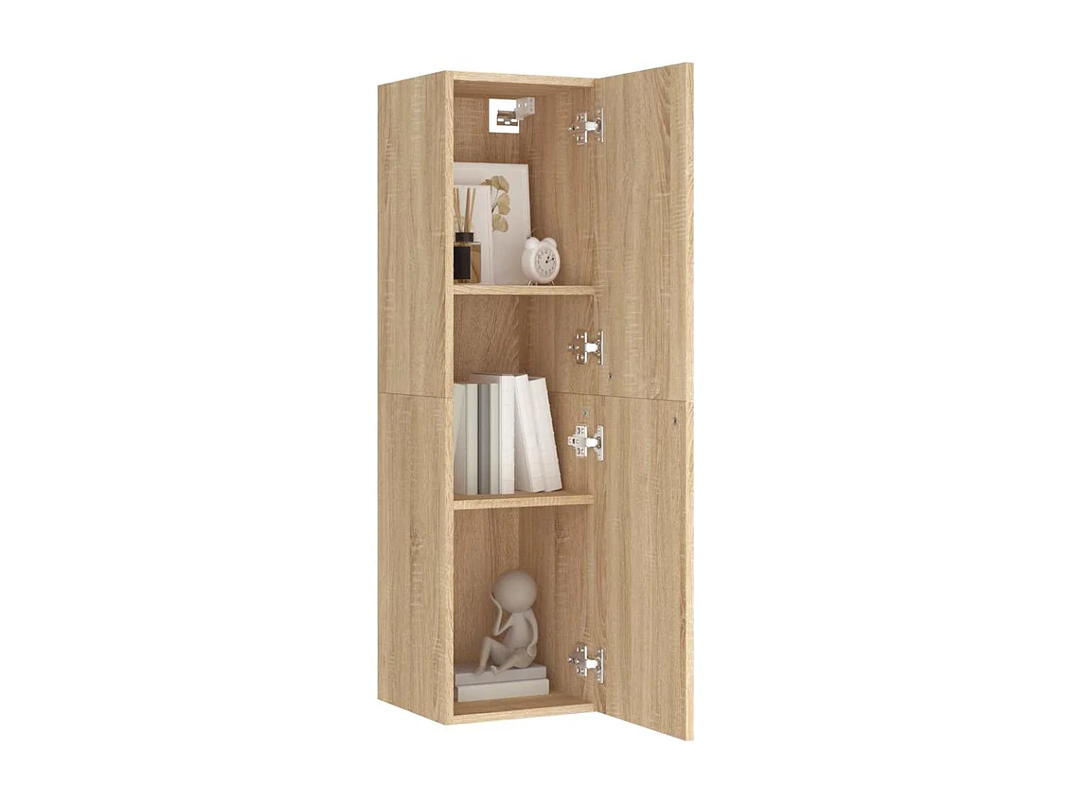 Berkfield TV Cabinet Sonoma Oak 30.5x30x110 cm Engineered Wood