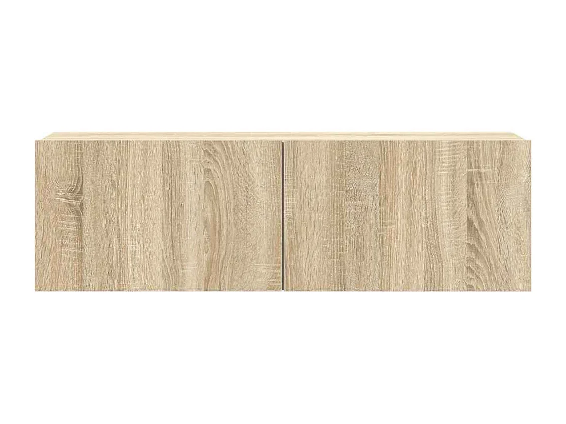 Berkfield 7 Piece TV Cabinet Set Sonoma Oak Engineered Wood