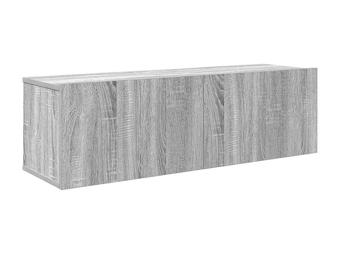 Berkfield 4 Piece TV Cabinet Set Grey Sonoma Engineered Wood