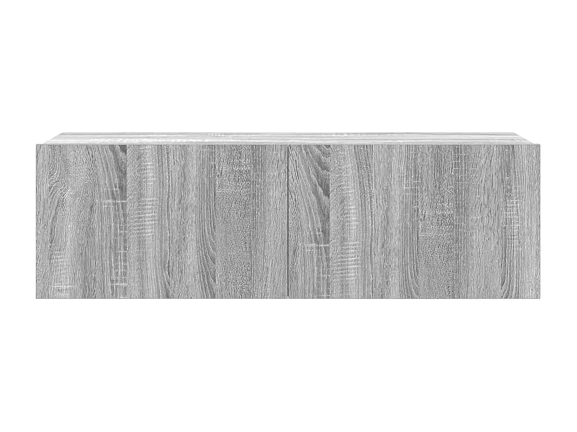Berkfield 4 Piece TV Cabinet Set Grey Sonoma Engineered Wood