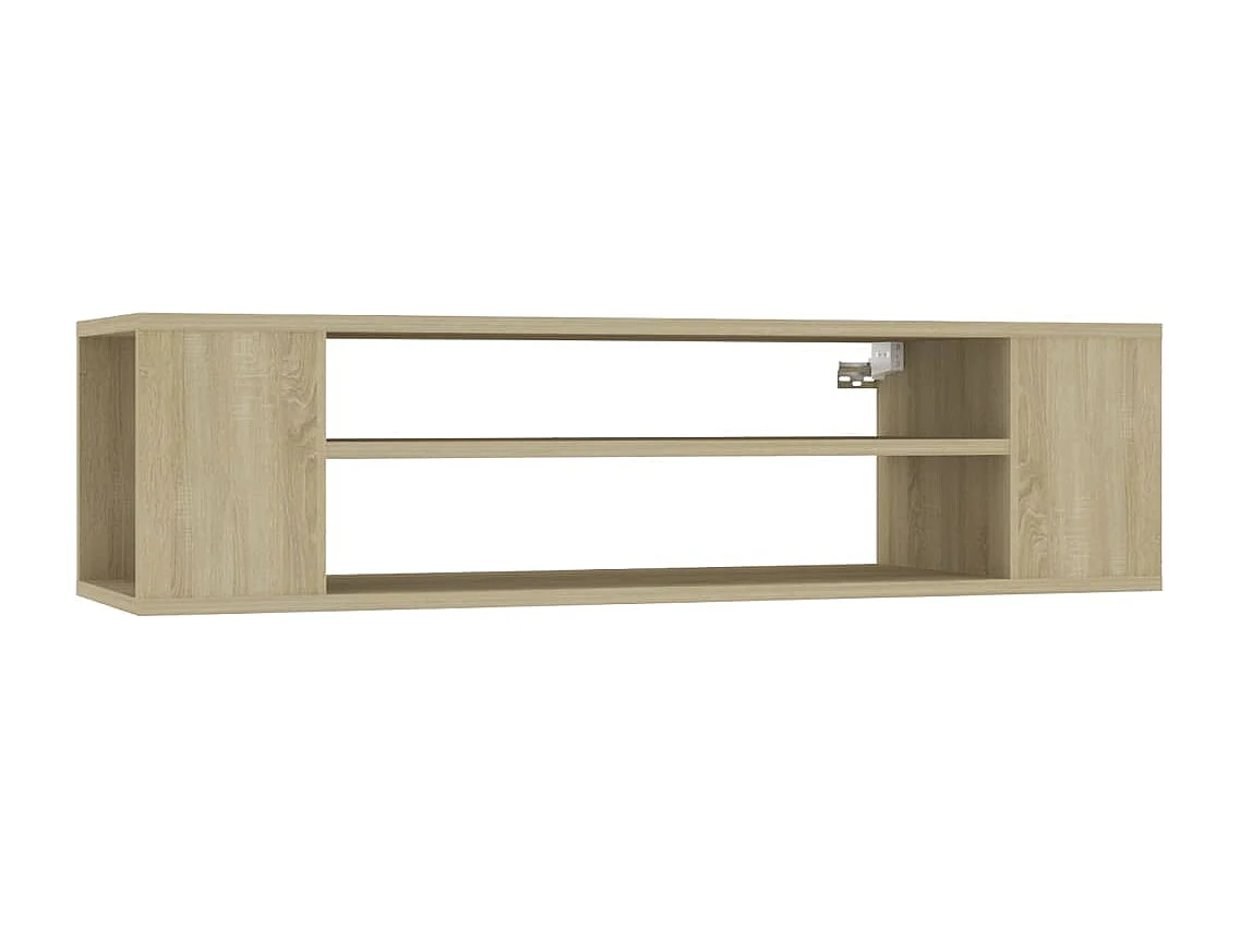 Berkfield Hanging TV Cabinet Sonoma Oak 100x30x26.5 cm Engineered Wood