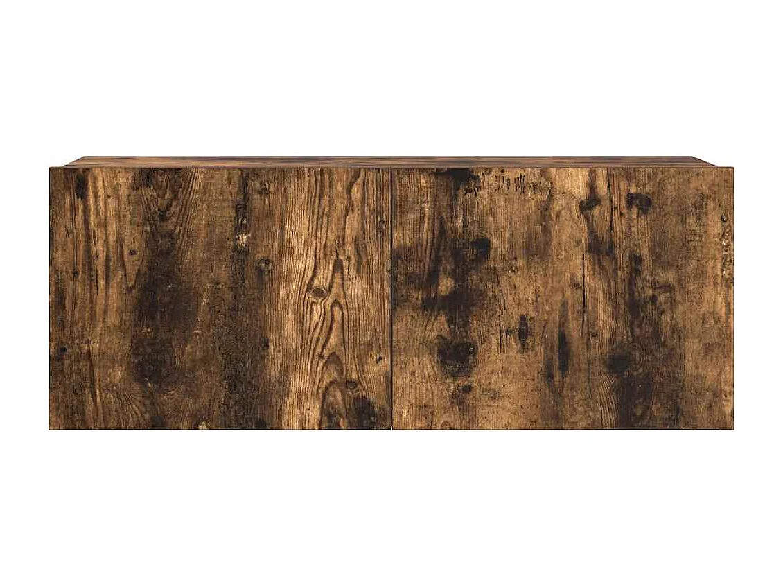 Berkfield 5 Piece TV Cabinet Set Smoked Oak Engineered Wood