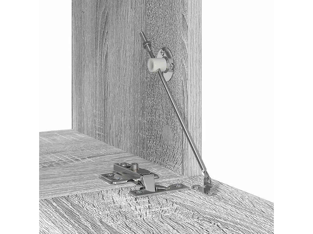Berkfield 4 Piece TV Cabinet Set Grey Sonoma Engineered Wood