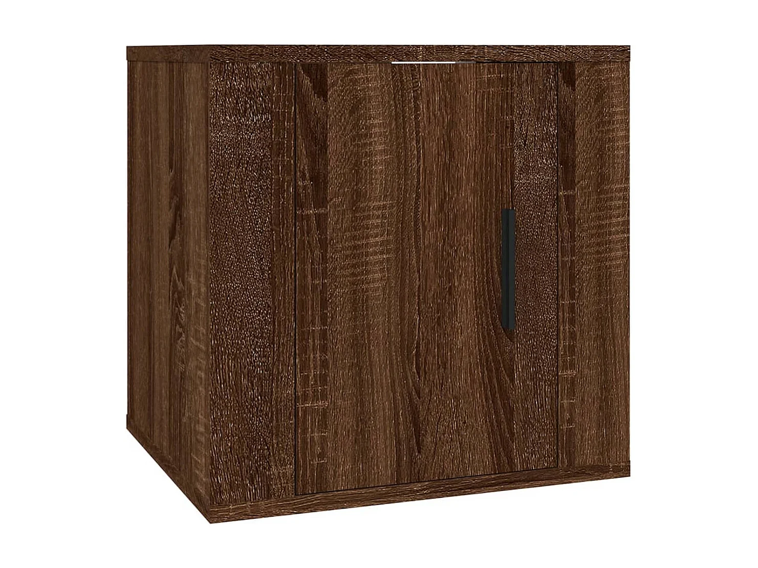 Berkfield Wall Mounted TV Cabinet Brown Oak 40x34,5x40 cm