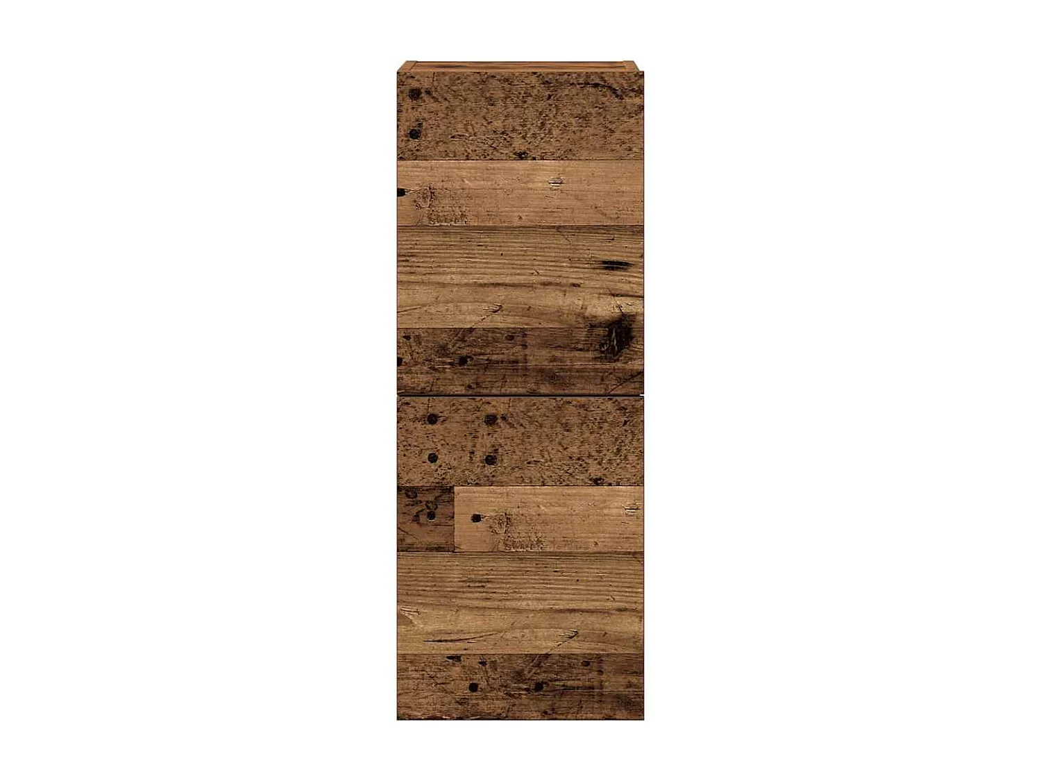 Berkfield 4 Piece TV Cabinet Set Wall-mounted Old Wood Engineered Wood