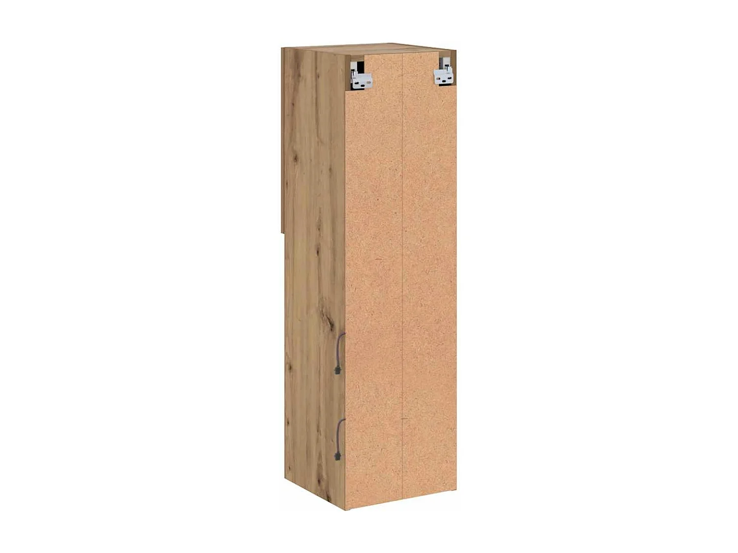 Berkfield TV Cabinet with LED Lights Artisian Oak 30.5x30x102 cm