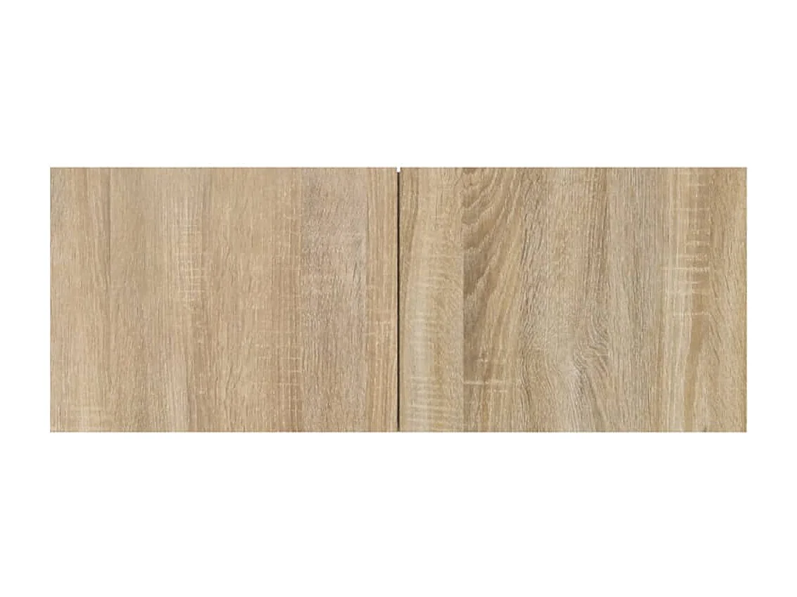 Berkfield TV Cabinets 4 pcs Sonoma Oak 80x30x30 cm Engineered Wood