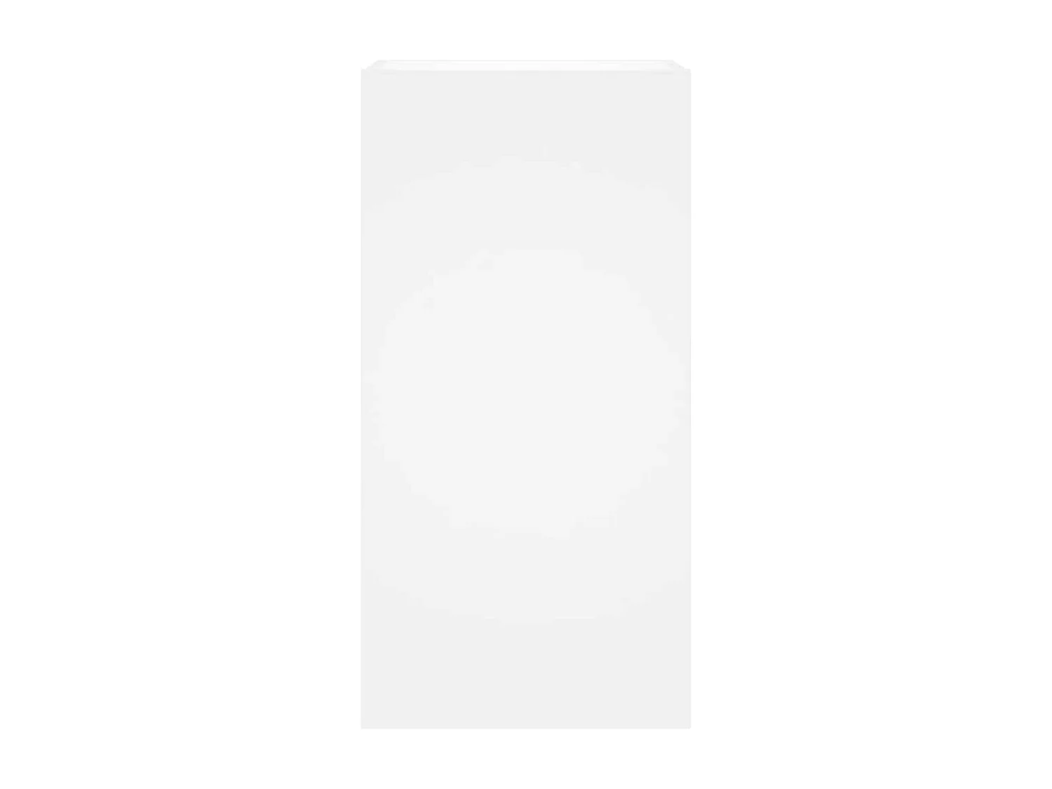 Berkfield TV Wall Cabinet with LED Lights White 40.5x35x80 cm