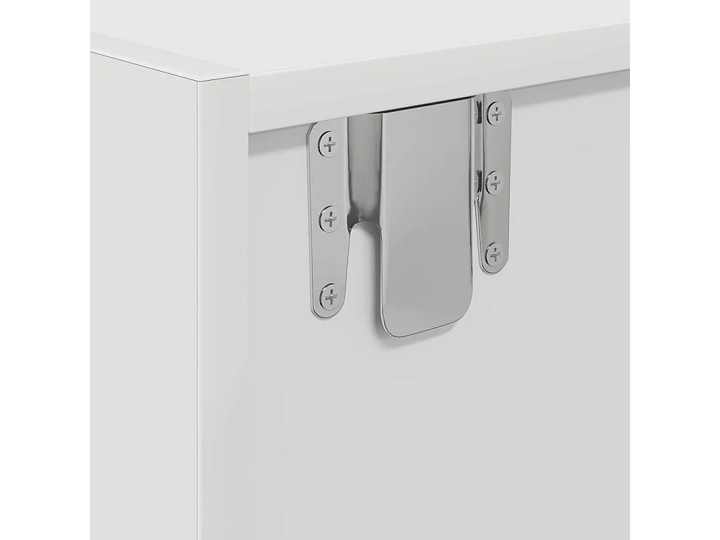 Berkfield TV Cabinet White 60x31x25.5 cm Engineered Wood