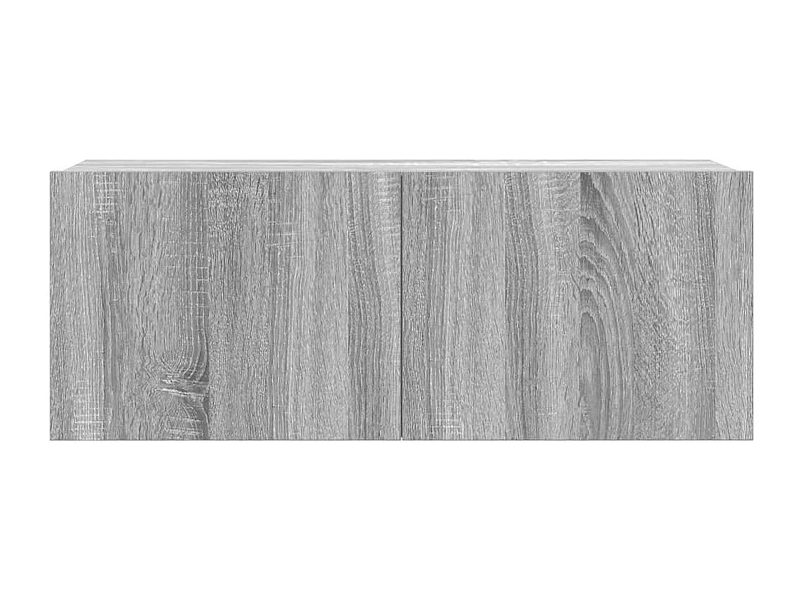 Berkfield 3 Piece TV Cabinet Set Grey Sonoma Engineered Wood