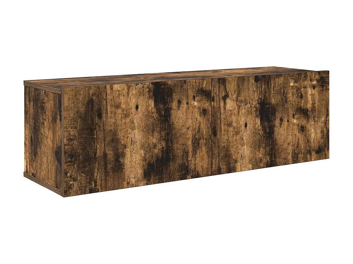 Berkfield 7 Piece TV Cabinet Set Smoked Oak Engineered Wood