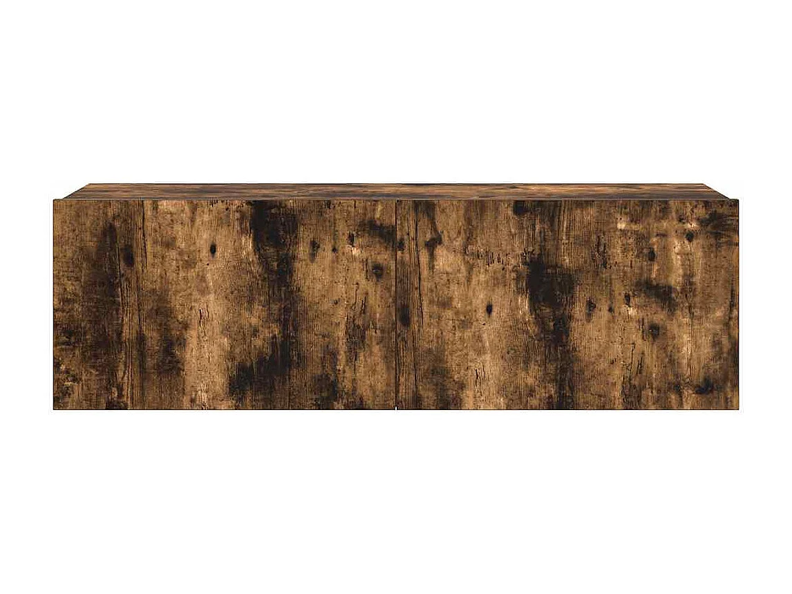 Berkfield 7 Piece TV Cabinet Set Smoked Oak Engineered Wood