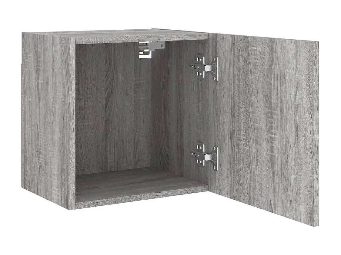 Berkfield TV Wall Cabinet Grey Sonoma 40.5x30x40 cm Engineered Wood