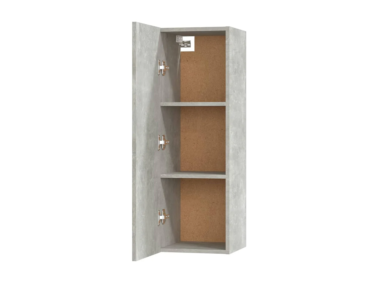 Berkfield 5 Piece TV Cabinet Set Concrete Grey Engineered Wood