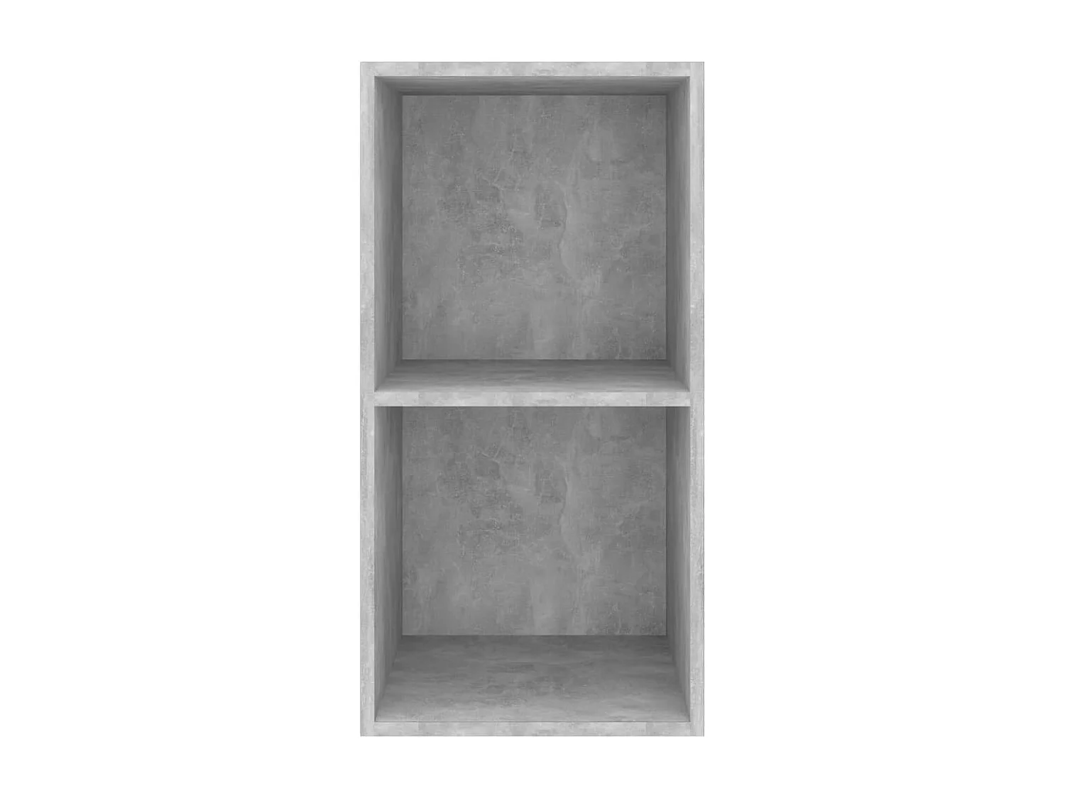 Berkfield Wall-mounted TV Cabinet Concrete Grey 37x37x72 cm Engineered Wood
