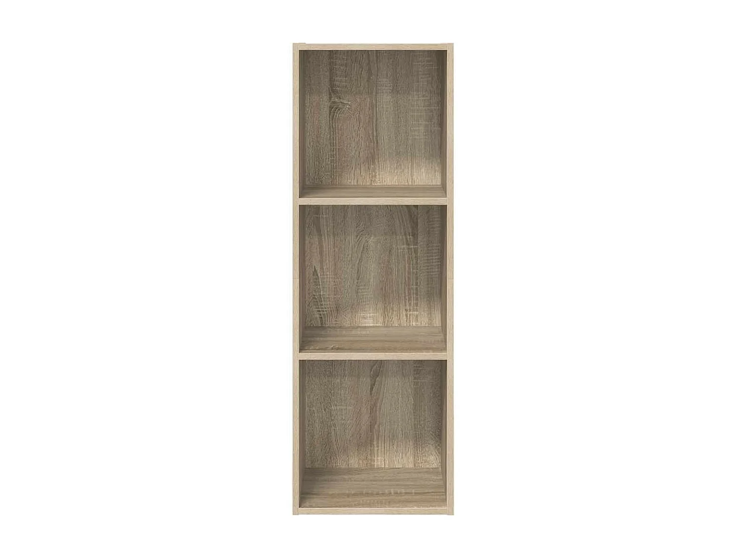 Berkfield Wall-mounted TV Cabinet Sonoma Oak 37x37x107 cm Engineered Wood