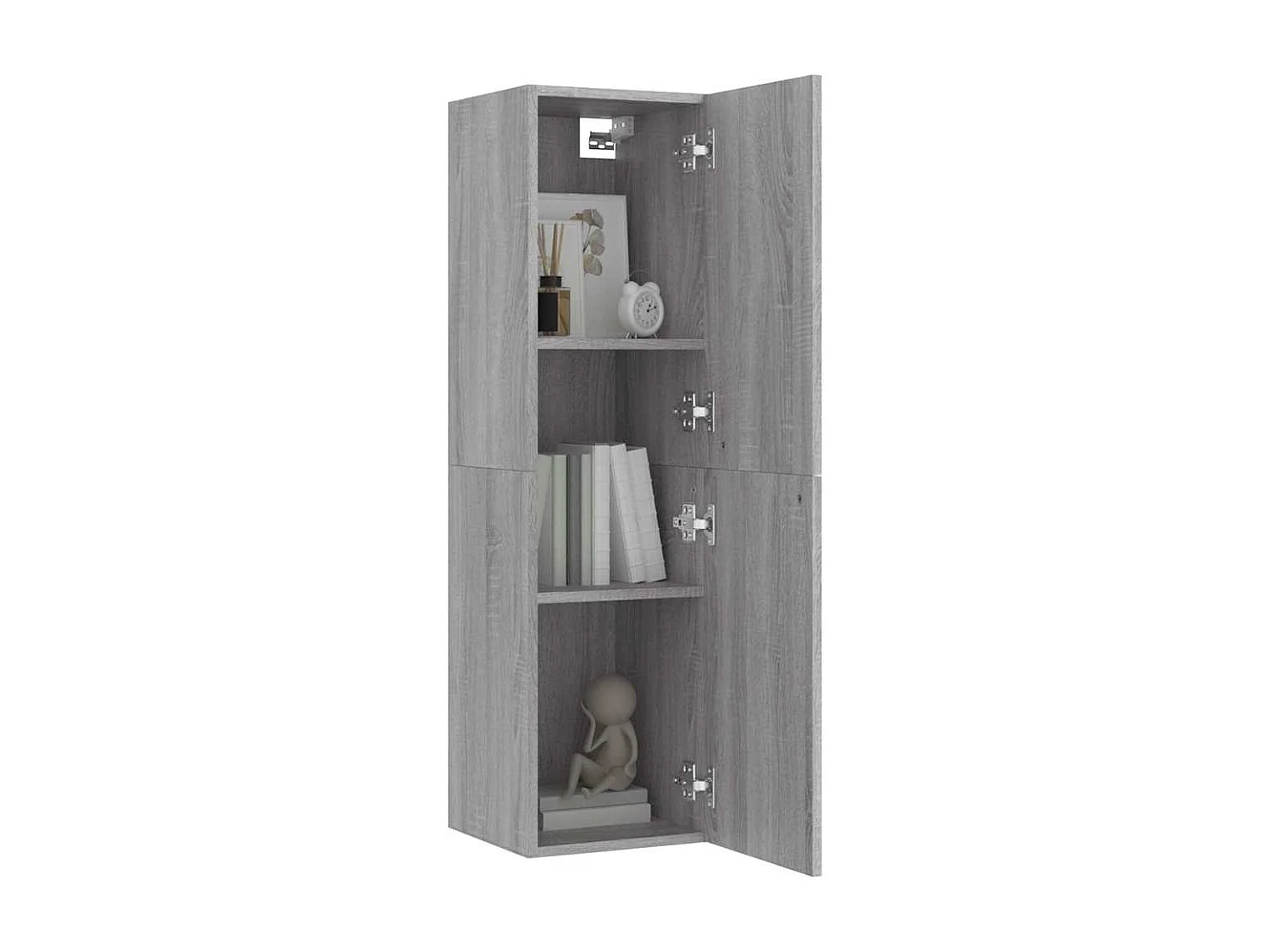 Berkfield Wall-mounted TV Cabinet Grey Sonoma 30.5x30x110 cm
