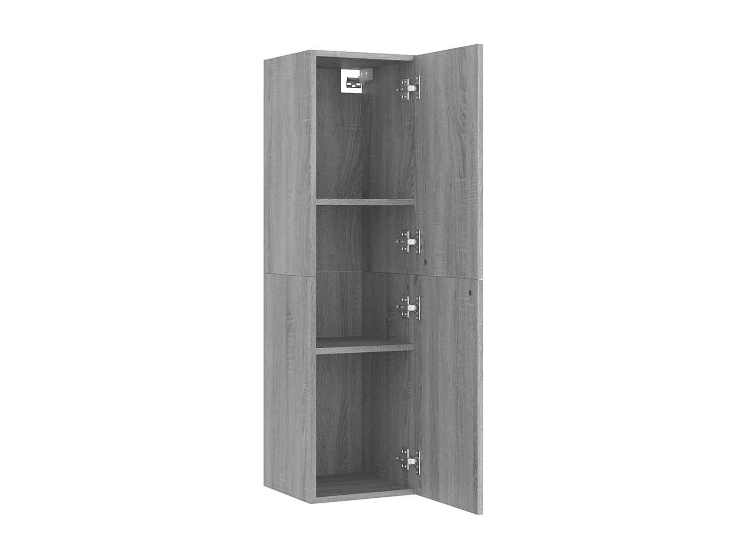 Berkfield Wall-mounted TV Cabinet Grey Sonoma 30.5x30x110 cm