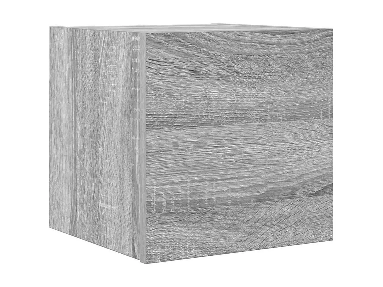 Berkfield Wall Mounted TV Cabinet Grey Sonoma 30.5x30x30 cm