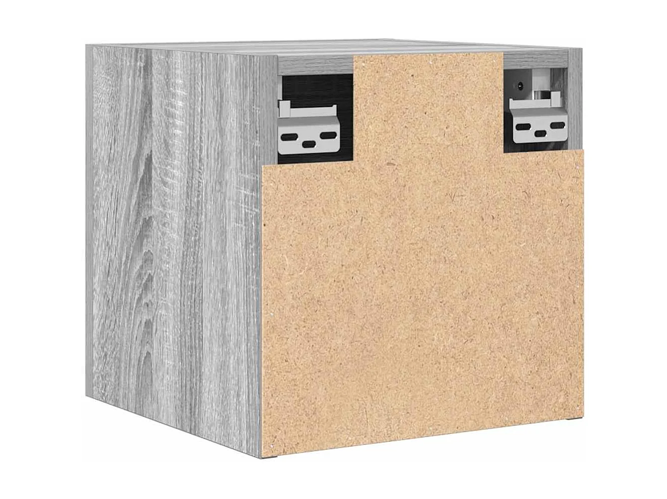 Berkfield Wall Mounted TV Cabinet Grey Sonoma 30.5x30x30 cm