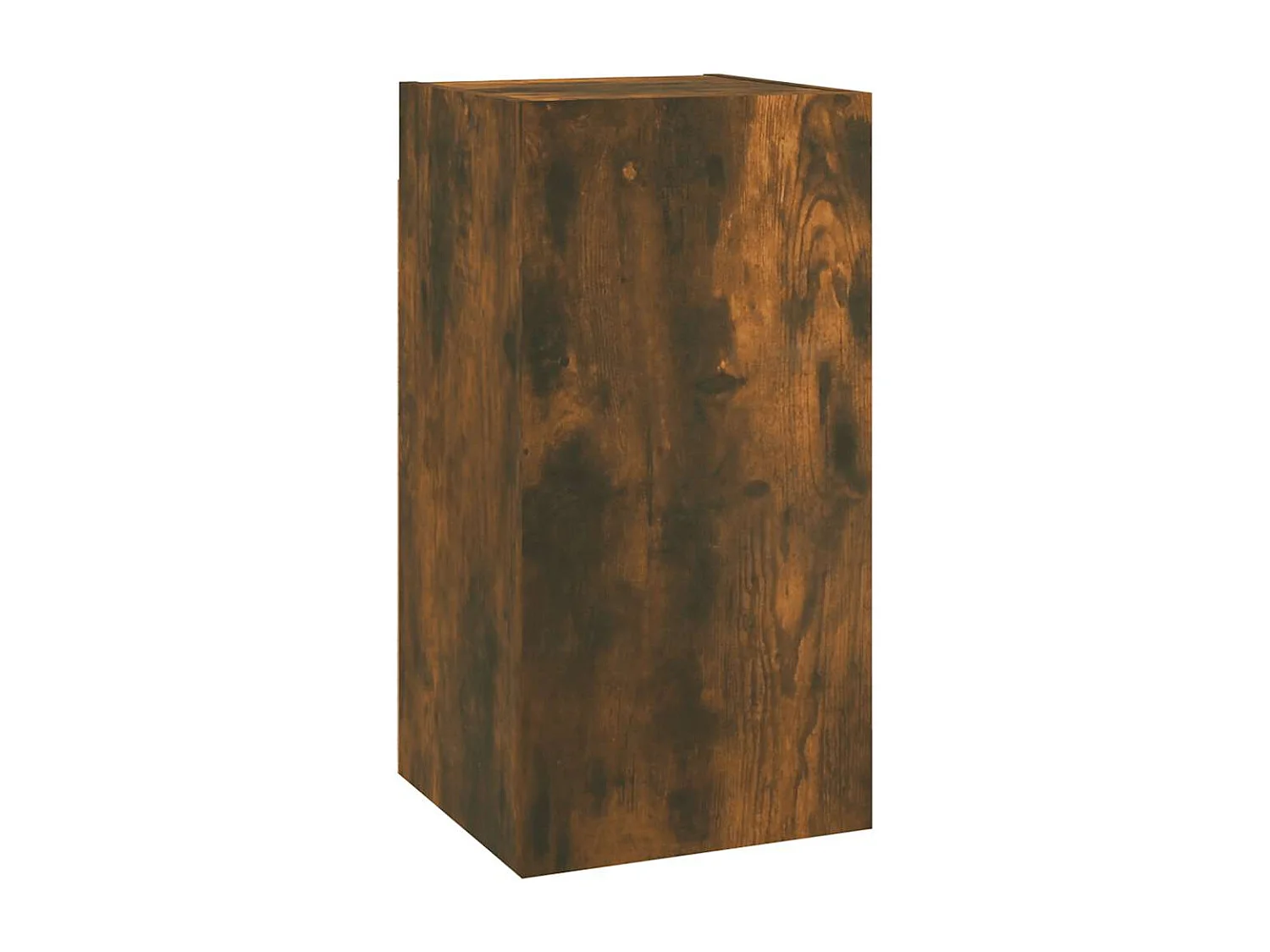 Berkfield TV Cabinet Smoked Oak 30.5x30x60 cm Engineered Wood