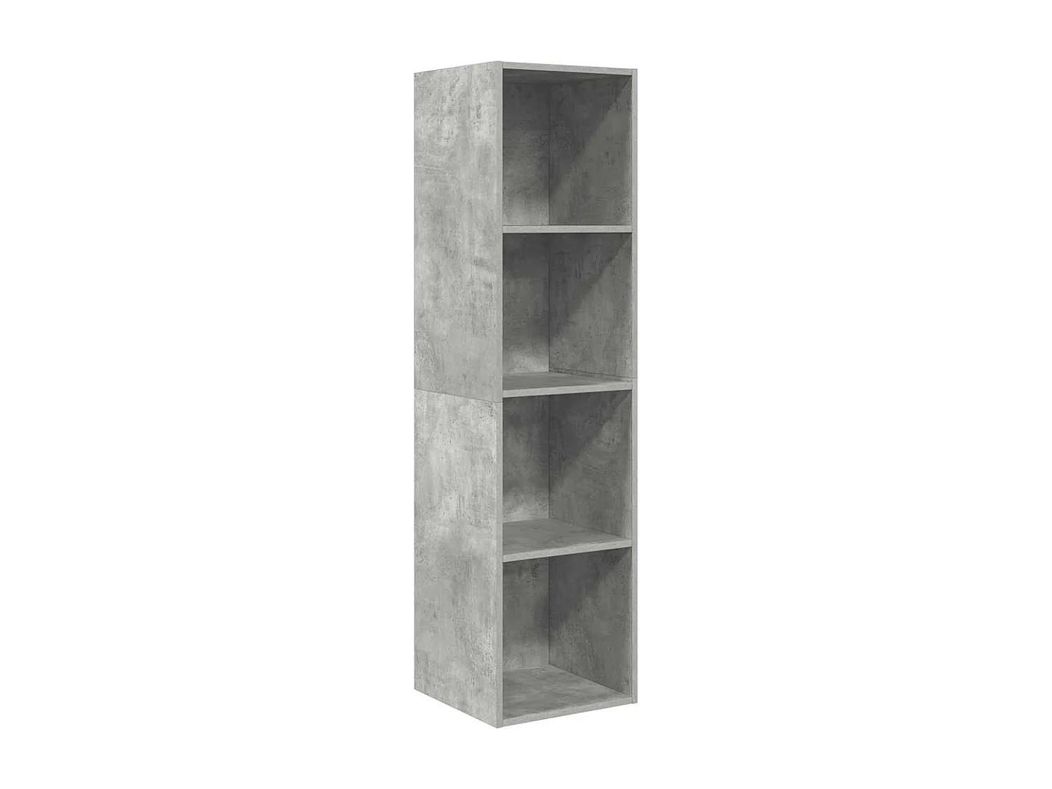 Berkfield Wall-mounted TV Cabinet Concrete Grey 37x37x142.5 cm Engineered Wood