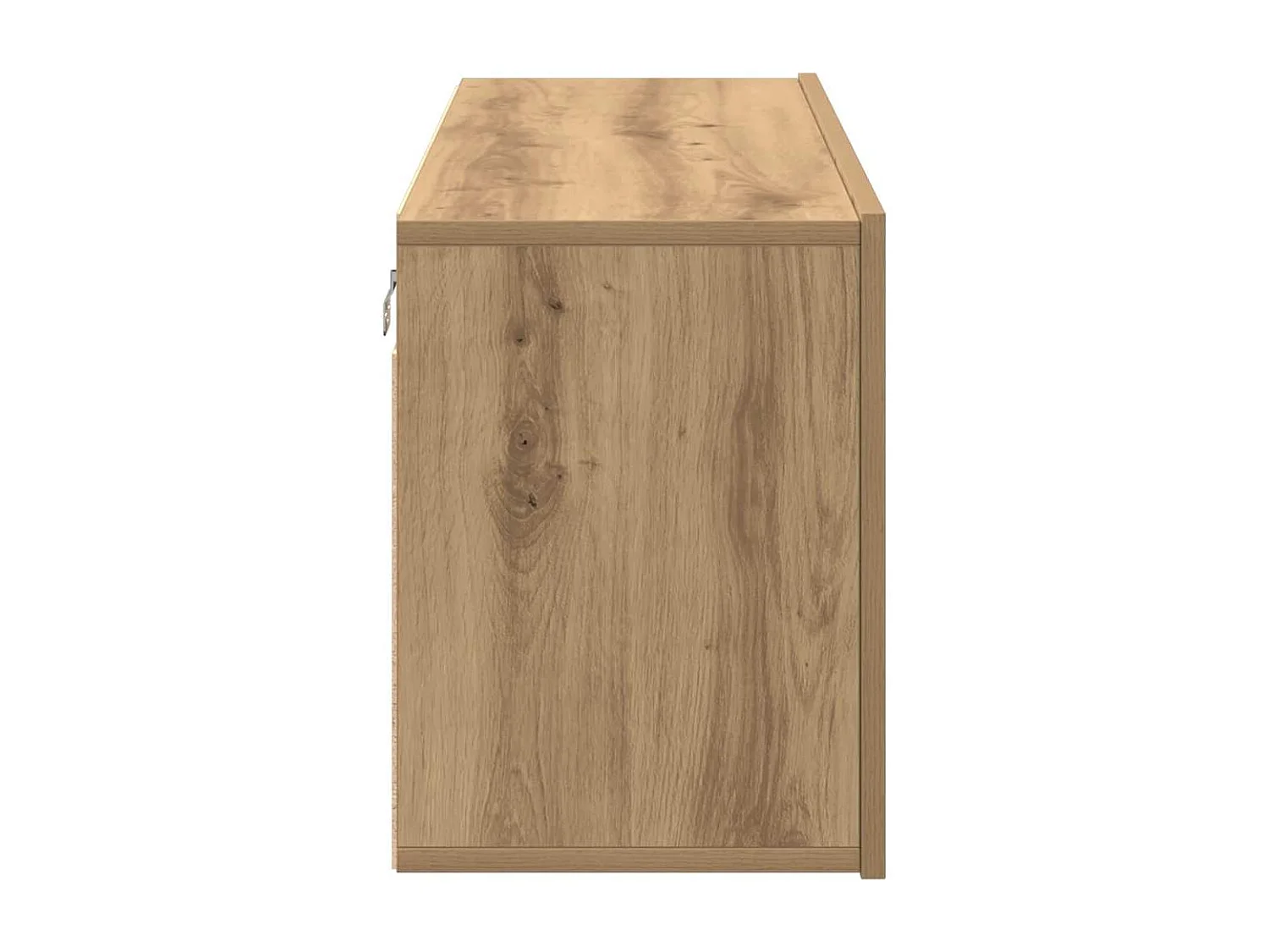 Berkfield TV Cabinet Wall-mounted Artisan Oak 100x30x41 cm