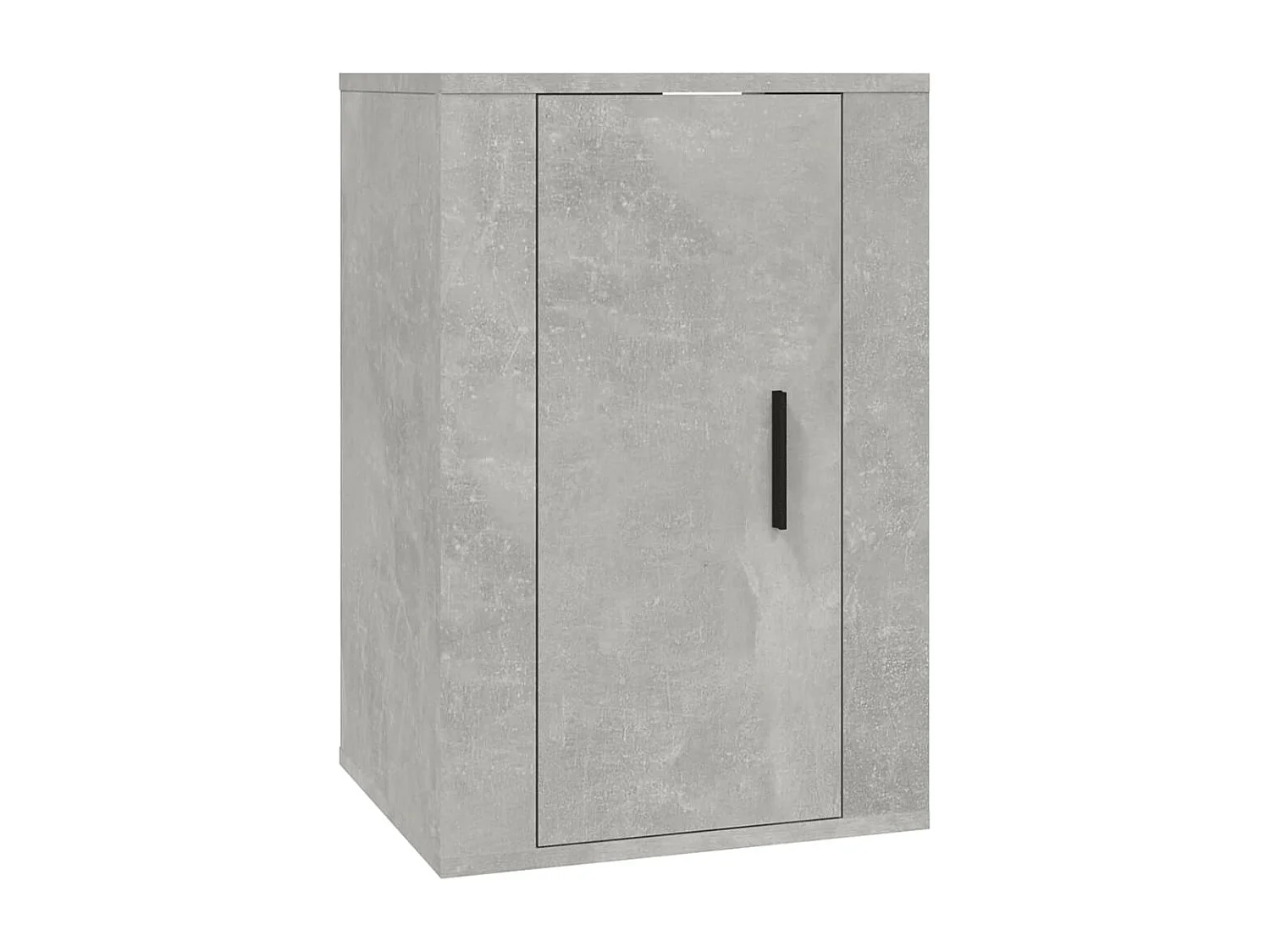 Berkfield Wall Mounted TV Cabinet Concrete Grey 40x34.5x60 cm