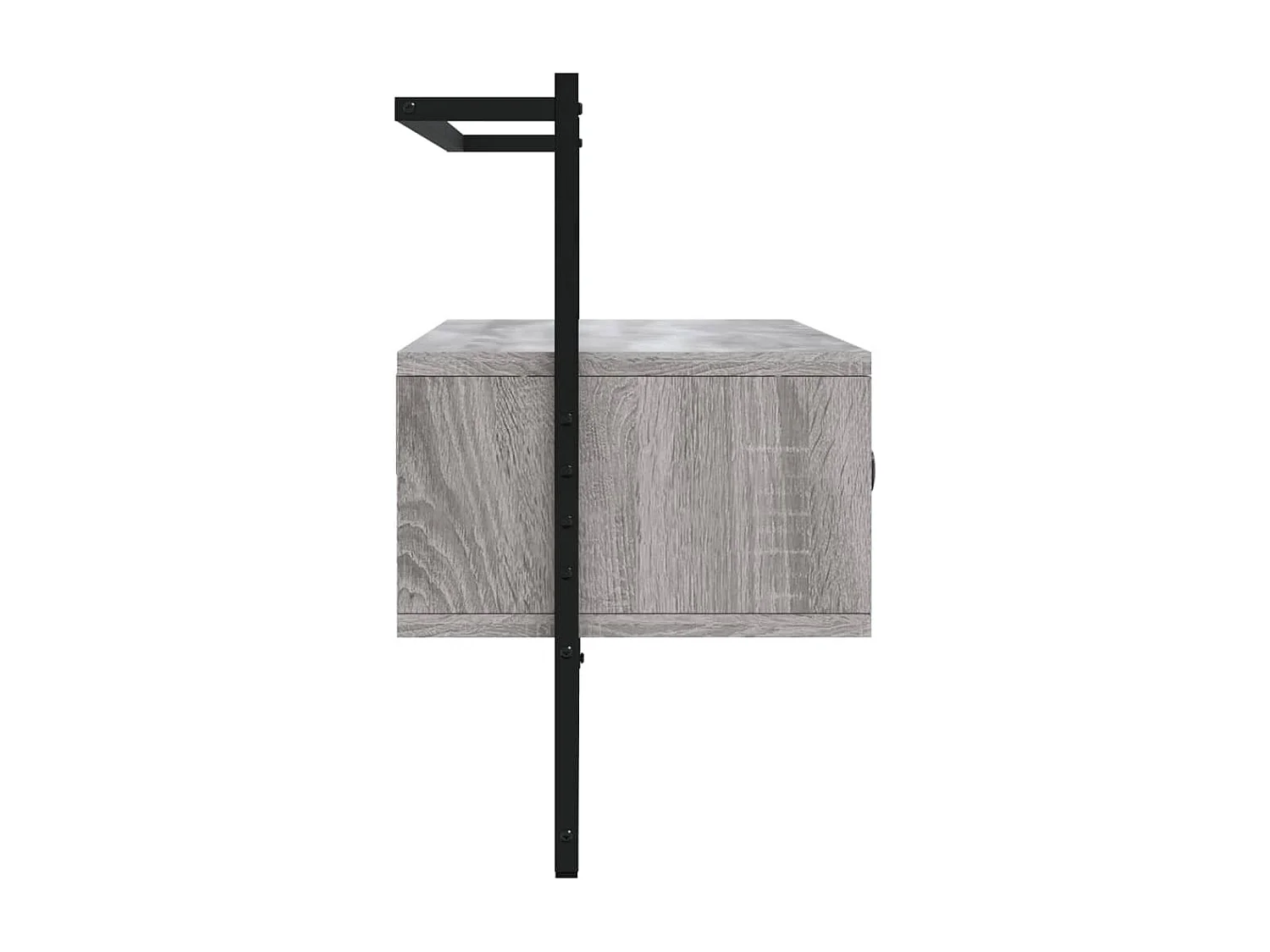 Berkfield TV Cabinet Wall-mounted Grey Sonoma 100.5x30x51 cm Engineered Wood
