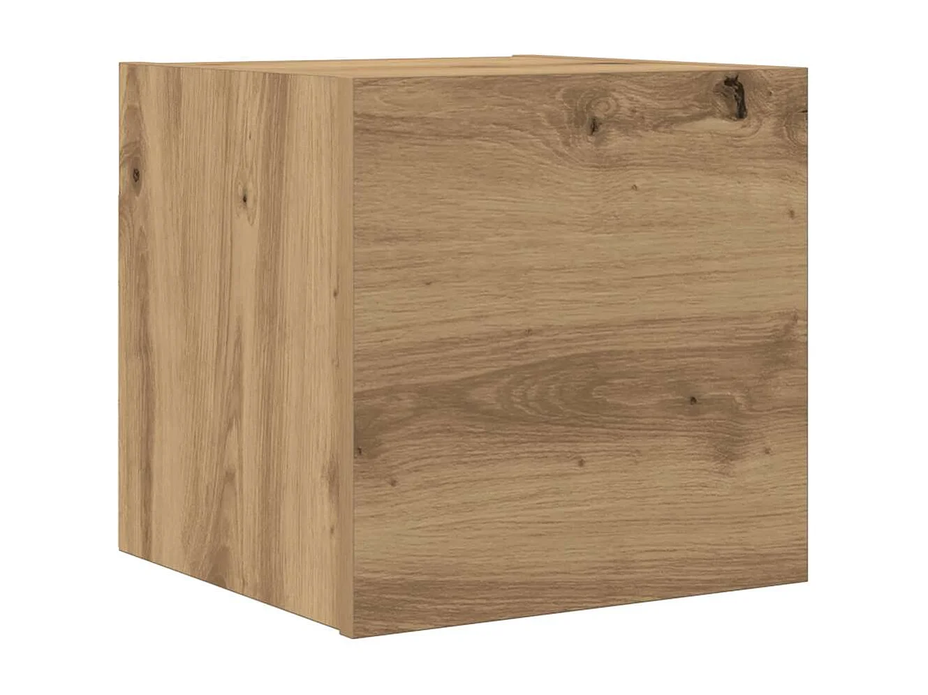 Berkfield Wall Mounted TV Cabinet Artisan Oak 30.5x30x30 cm