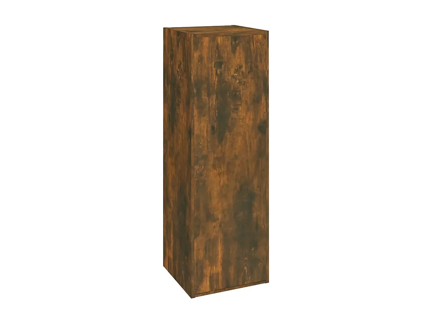 Berkfield Wall-mounted TV Cabinet Smoked Oak Engineered Wood