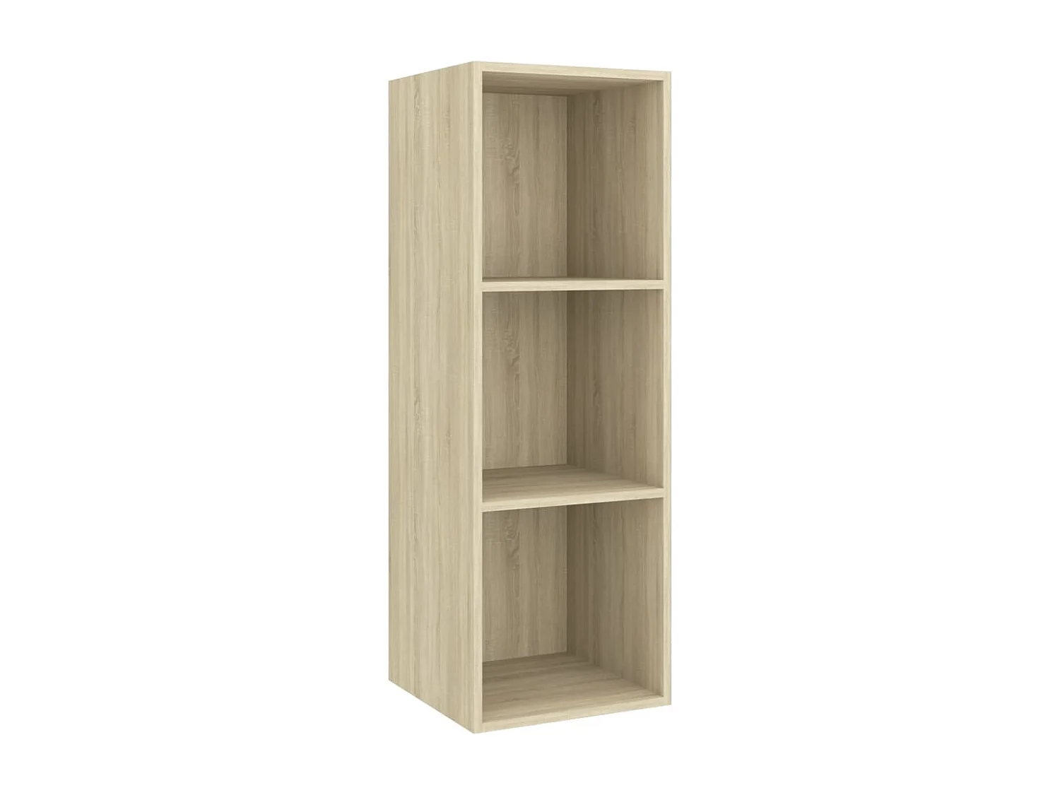 Berkfield Wall-mounted TV Cabinets 4 pcs Sonoma Oak Engineered Wood
