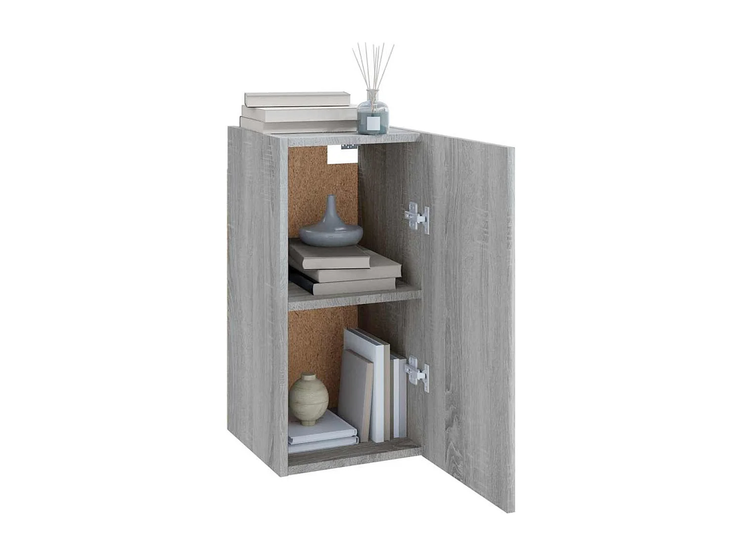 Berkfield TV Cabinet Grey Sonoma 30.5x30x60 cm Engineered Wood