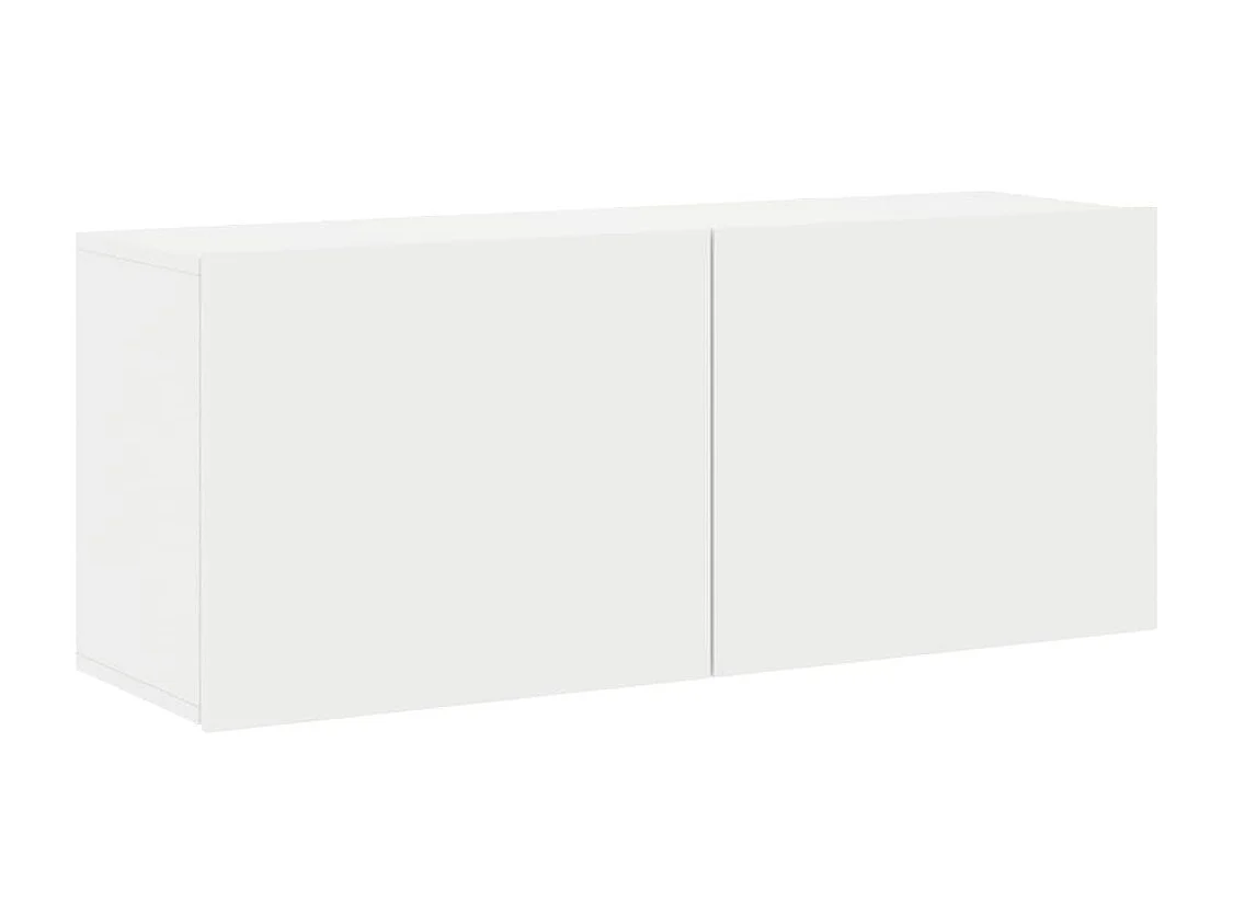 Berkfield TV Cabinet Wall-mounted White 100x30x41 cm