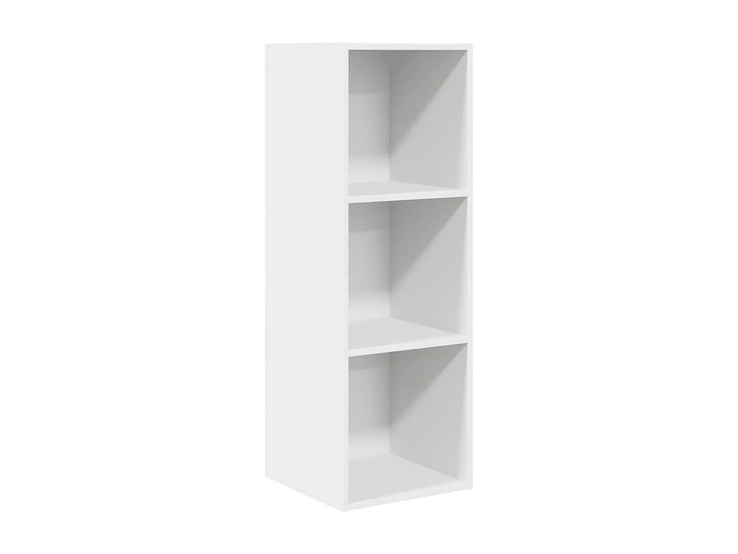 Berkfield Wall-mounted TV Cabinet White 37x37x107 cm Engineered Wood