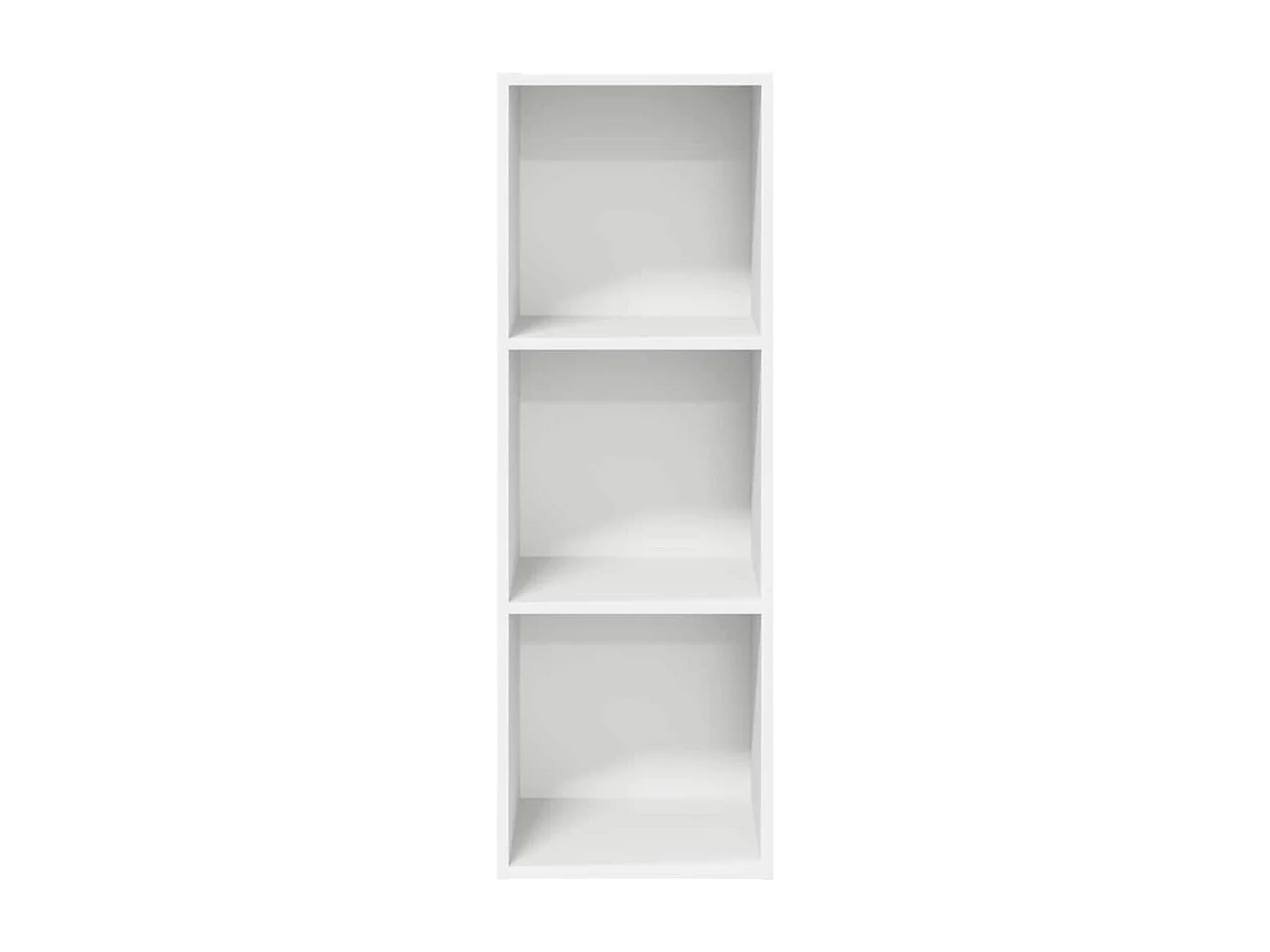 Berkfield Wall-mounted TV Cabinet White 37x37x107 cm Engineered Wood