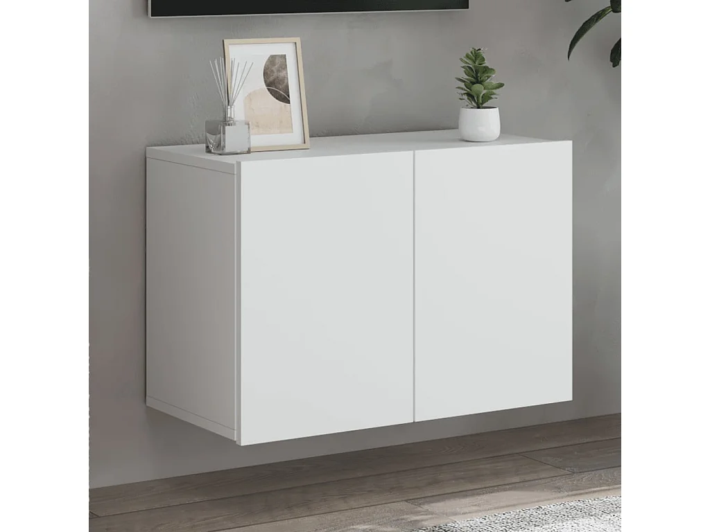 Berkfield TV Cabinet Wall-mounted White 60x30x41 cm