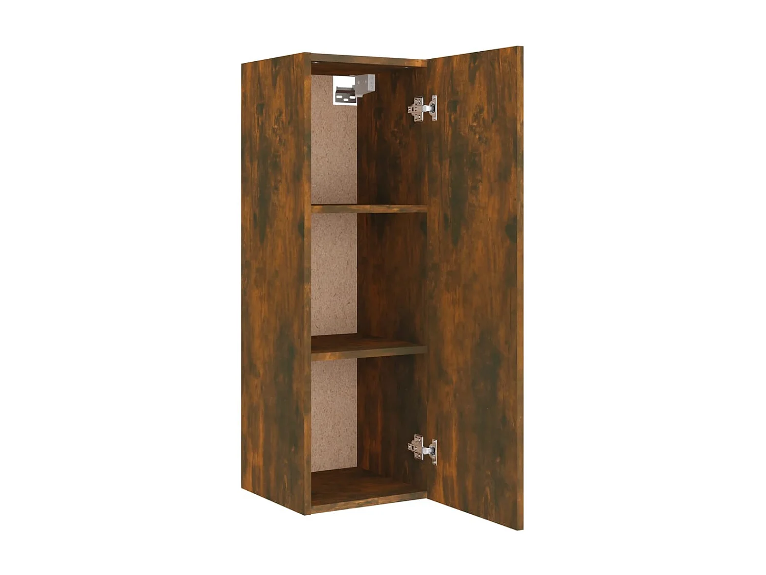 Berkfield 4 Piece TV Cabinet Set Smoked Oak Engineered Wood