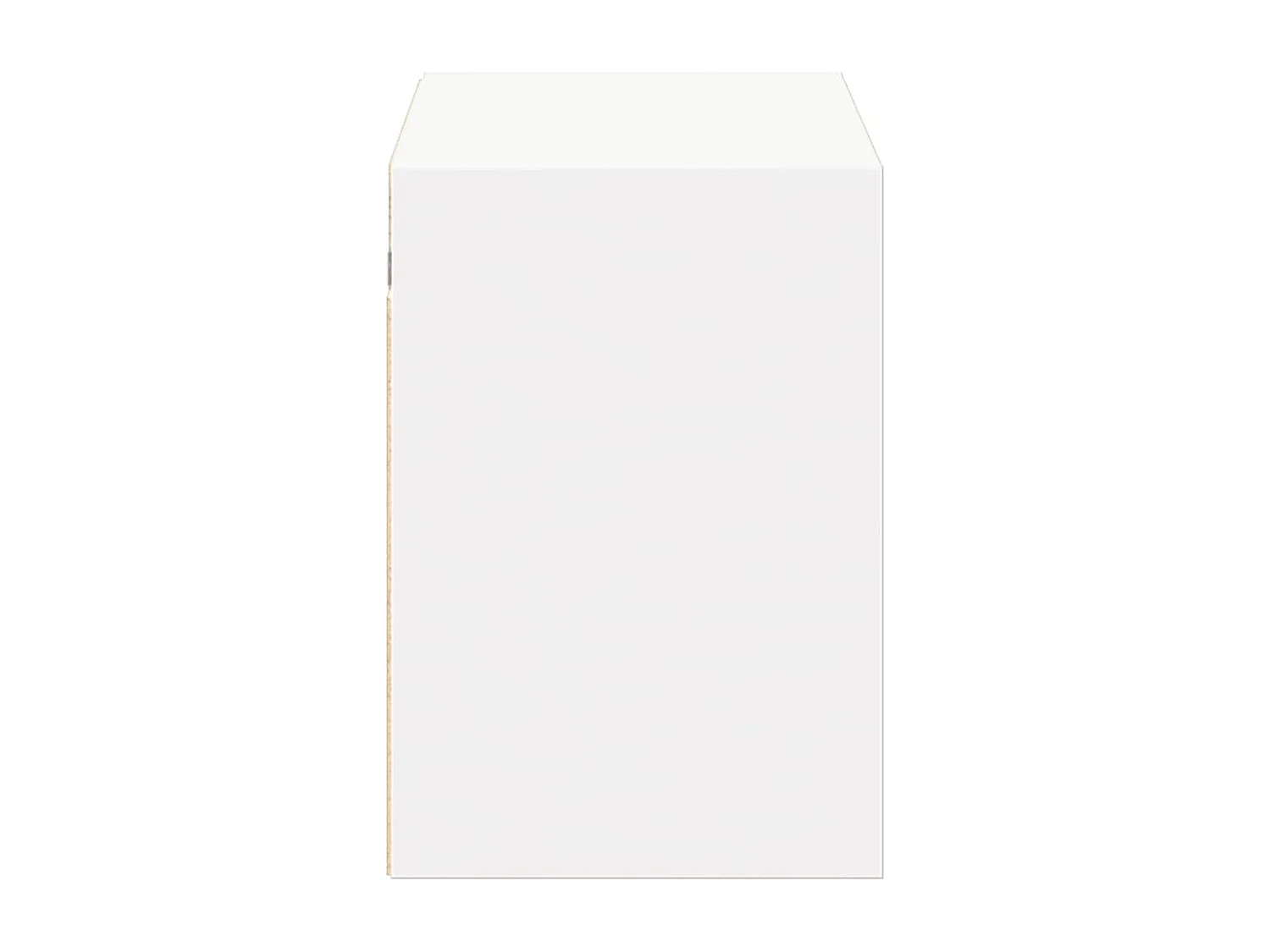 Berkfield TV Wall Cabinet with LED Lights White 100x31x45 cm
