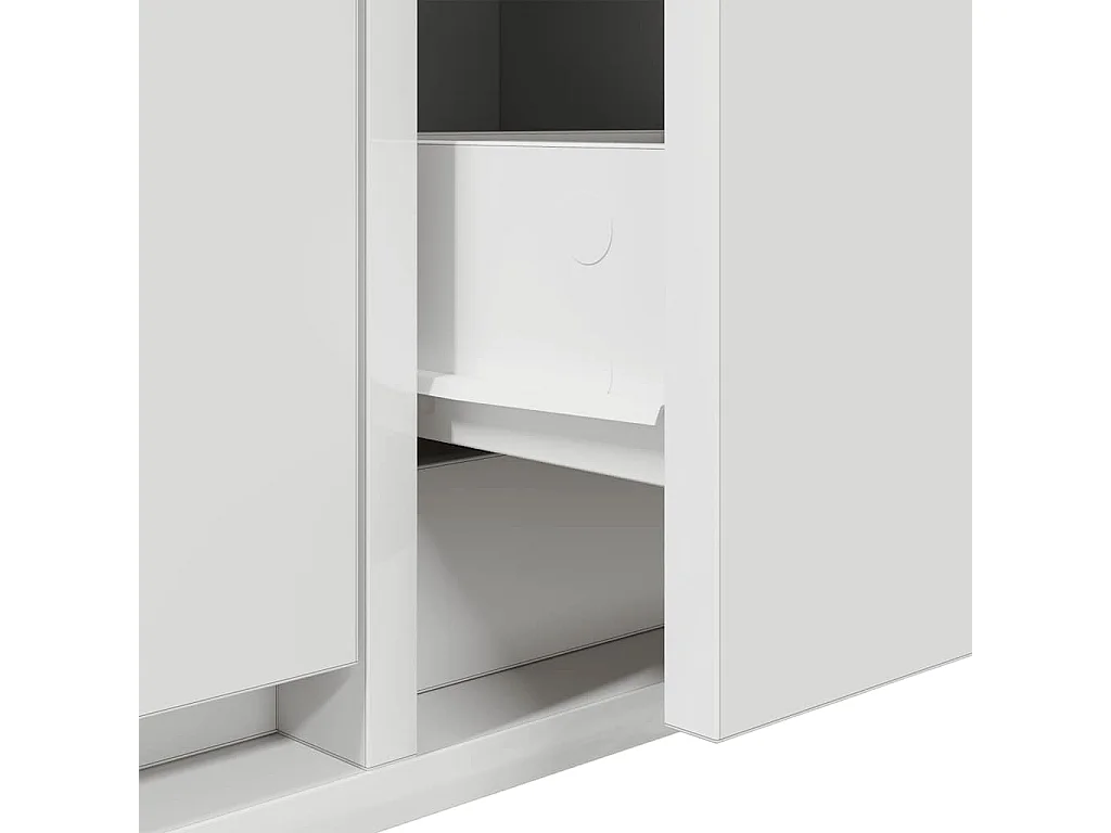 Berkfield TV Cabinet White 80x31x25.5 cm Engineered Wood
