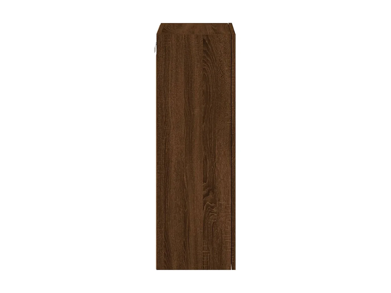 Berkfield TV Wall Cabinet Brown Oak 40.5x30x90 cm Engineered Wood